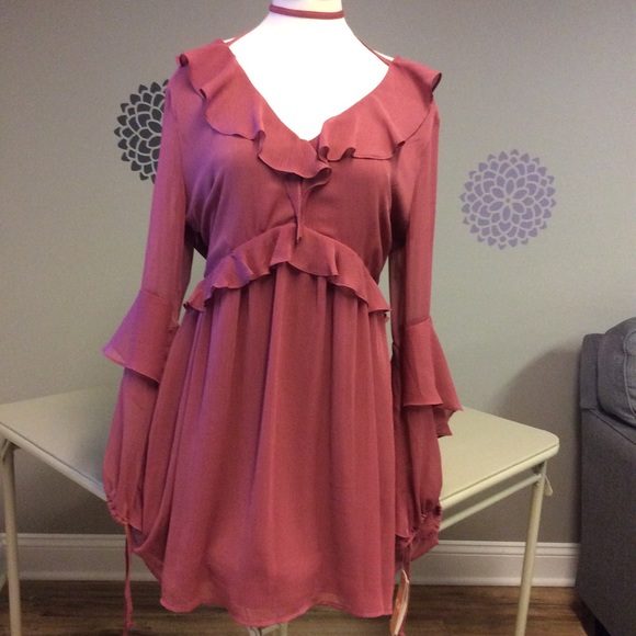 🎀 💰⬇️NWT! Beautiful unique Boho GB Dress - Picture 2 of 5